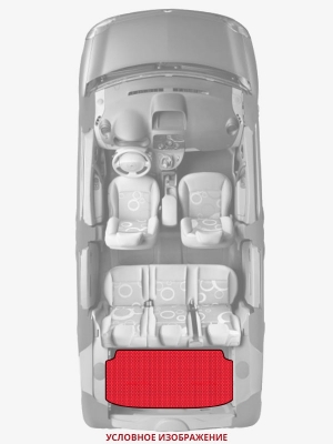 ЭВА коврики «Queen Lux» багажник для Nissan 350Z roadster